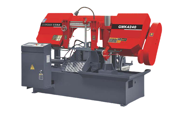 鹤山GWK4240数控双柱卧式带锯床
