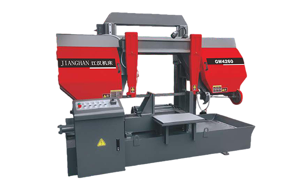 鹤山GW4260双柱龙门卧式带锯床