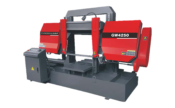 鹤山GW4250双柱龙门卧式带锯床